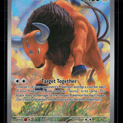Pokemon 2026 Journey Together Tauros #96/86