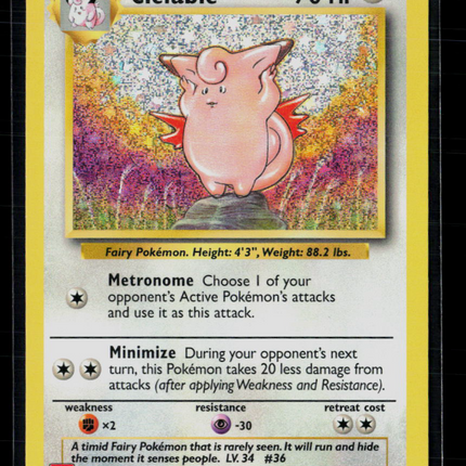 Pokemon 2023 Classic Collection Clefable #14/34