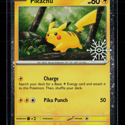 Pokemon 2023 Scarlet & Violet 151 Pikachu #25/165 Holiday