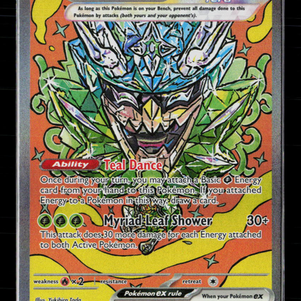 Pokemon 2025 Scarlet & Violet White Flare Teal Mask Ogerpon EX SAR #145/131