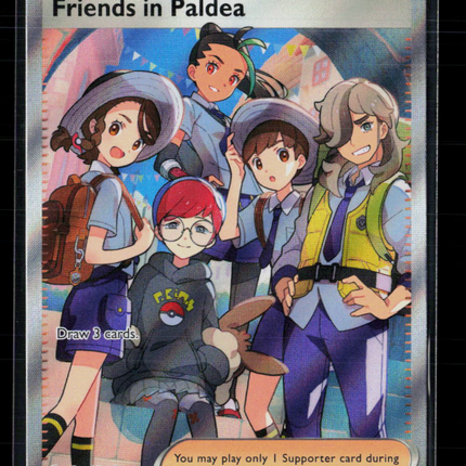 Pokemon 2025 Prismatic Evolutions Friends In Paldea SAR #137/131