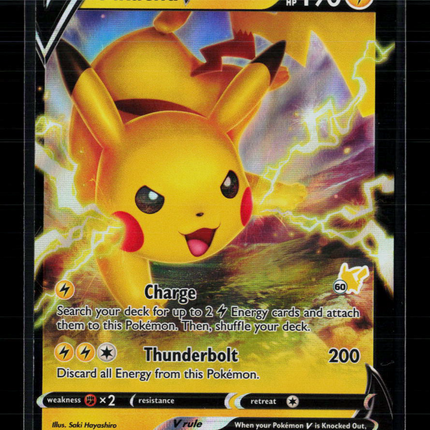 Pokemon 2020 Vivid Voltage Pikachu V #43/185