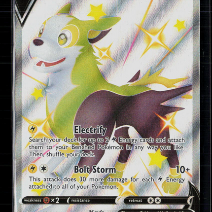 Pokemon 2021 Sword & Shield Boltund V SSR #SWSH085