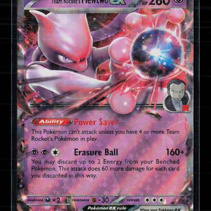 Pokemon 2026 Mega Evolution – Ascended Heroes Team Rocket's Mewtwo EX #79/217