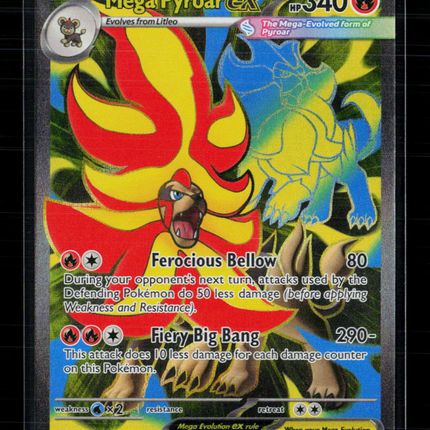 Pokemon 2025 Mega Evolution Mega Pyroar EX SAR #99/86