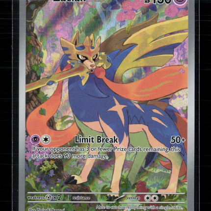 Pokemon 2025 Scarlet & Violet Phantasmal Flames Zacian #100/94