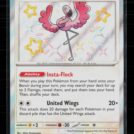Pokemon 2024 Paldean Fates Flamigo #211/91
