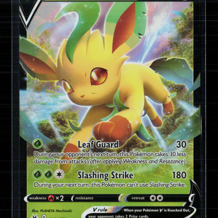 Pokemon 2023 Crown Zenith Leafeon V #13/159