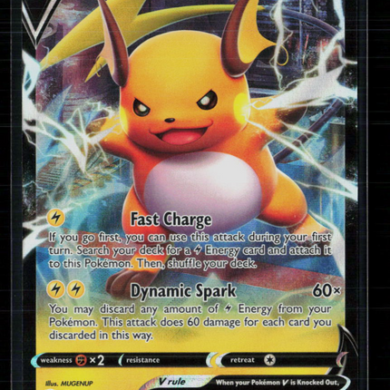 Pokemon 2022 Brilliant Stars Raichu V UR #45/172