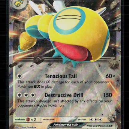 Pokemon 2025 Scarlet & Violet Journey Together Dudunsparce EX RR #121/159