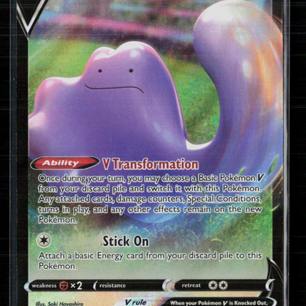 Pokemon 2021 Shining Fates Ditto V #50/72