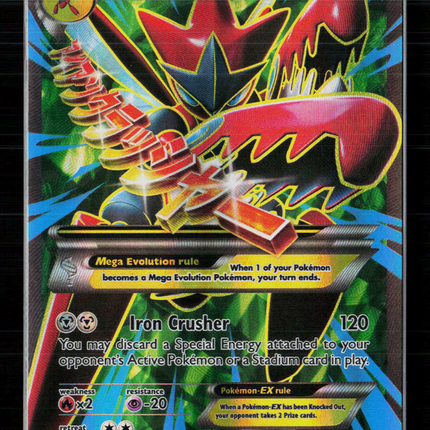 Pokemon 2016 BREAKpoint M Scizor EX FA #120/122