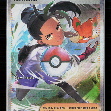 Pokemon 2024 Paldean Fates Nemona FA SAR #238/91