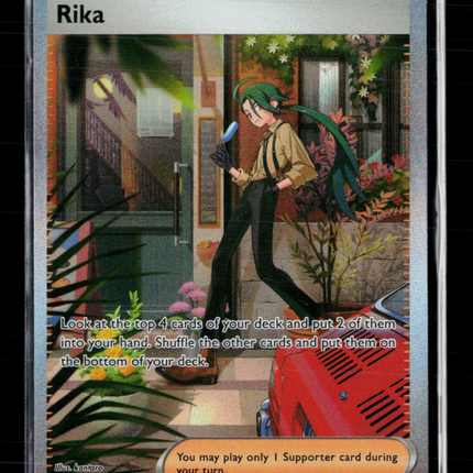 Pokemon 2023 Paradox Rift Rika SAR #258/182