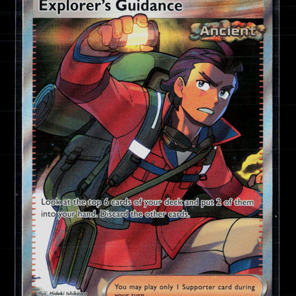 Pokemon 2024 Temporal Forces Explorer's Guidance FA #200/162