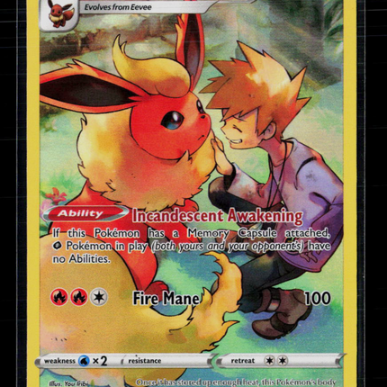 Pokemon 2022 Brilliant Stars Flareon CHR #TG01/TG30