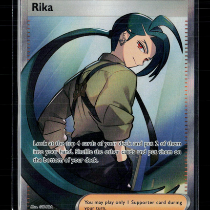 Pokemon 2023 Paradox Rift Rika FA SAR #241/182