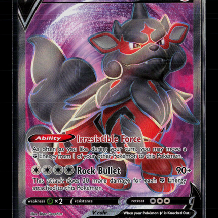 Pokemon 2022 Silver Tempest Hisuian Arcanine V #179/195