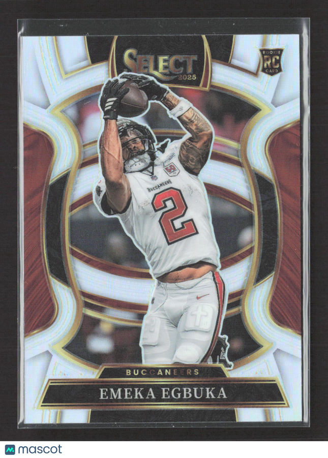 2026 Panini Select Concourse Prizm Emeka Egbuka #37 RC SIlver