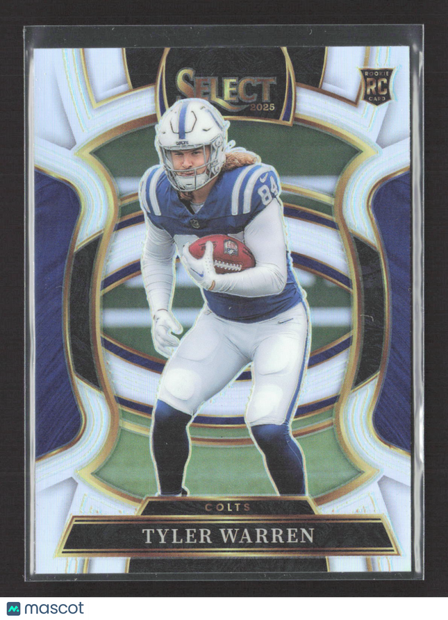 2026 Panini Select Football Tyler Warren #33 Concourse RC Silver