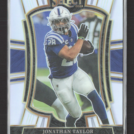 2026 Panini Select Prizm Premier Level Jonathan Taylor #132 Silver