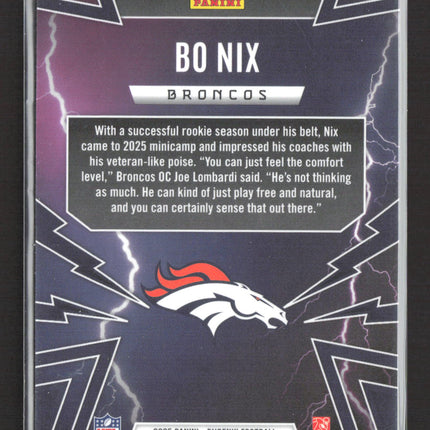 2025 Panini Phoenix Thunderbirds Bo Nix #15
