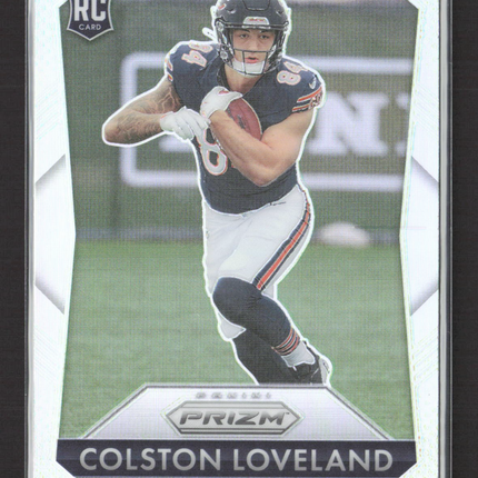 2025 Panini Prizm Colston Loveland #5 RC Sivler