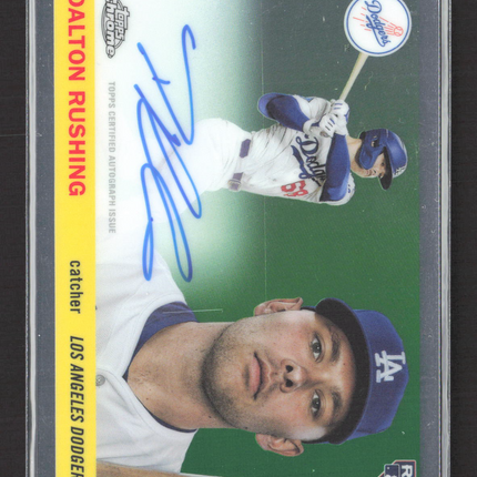 2025 Topps Chrome Platinum Baseball Dalton Rushing #CPA-DA RC Auto