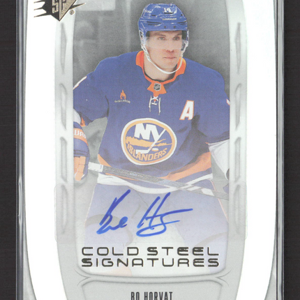 2026 Upper Deck SPx Cold Steel Signatures Bo Horvat #CS-BH Auto