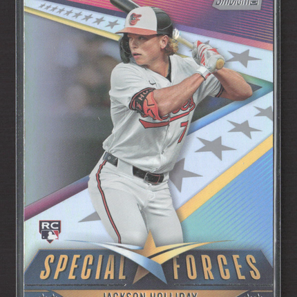 2024 Topps Stadium Club Special Forces Jackson Holliday #SF-3 RC