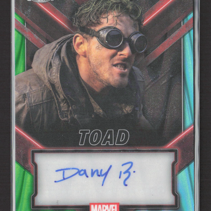 2025 Topps Chrome Deadpool & Wolverine Daniel Medina Ramos As Toad Auto /150