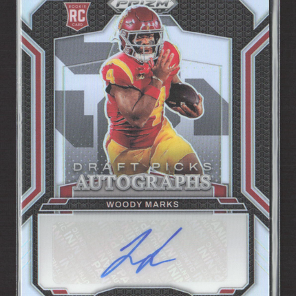 2025 Panini Prizm Draft Picks Woody Marks #DPA-JMS RC Auto