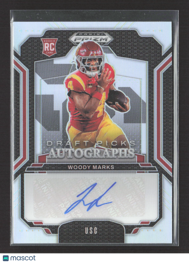 2025 Panini Prizm Draft Picks Woody Marks #DPA-JMS RC Auto