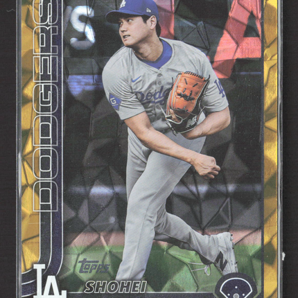 2025 Topps Series Two Shohei Ohtani #400 Gold Foil Crackle /50