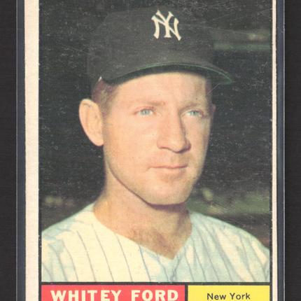 1961 Topps Whitey Ford #160