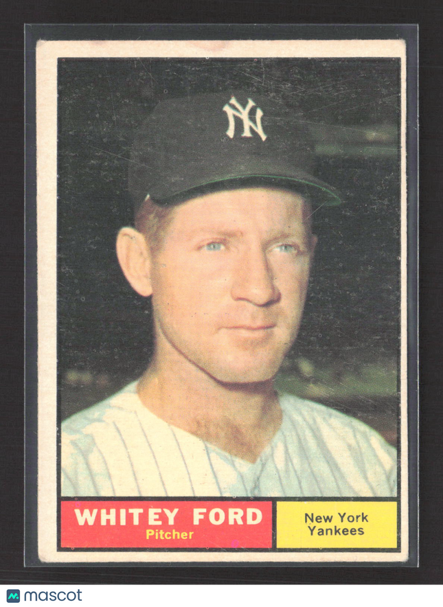 1961 Topps Whitey Ford #160