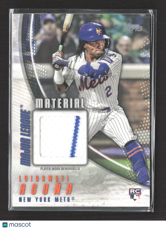 2025 Topps Major League Material Luisangel Acuna #MLM2-LAC Patch RC