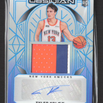 2025 Panini Obsidian Tyler Kolek #218 08/27 Patch RC Auto