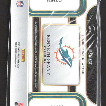 2026 Panini Select Prizm Kenneth Grant #JRSW-KGT 63/99 RC Jumbo Rookie Patch