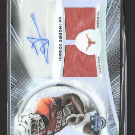 2025 Topps Bowman University's Best Football Jerrick Gibson #DRA-JGJersey Auto