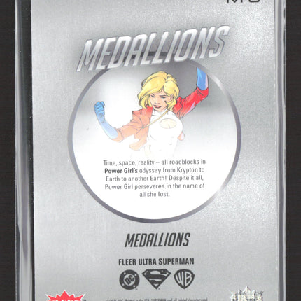 2025 Fleer Ultra Superman Medallions Medallions Insert #M-6 Power Girl