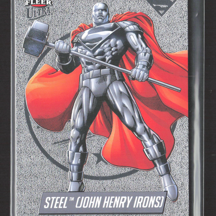 2025 Fleer Ultra Superman Medallions Medallion #M-9 Steel John Henry Irons