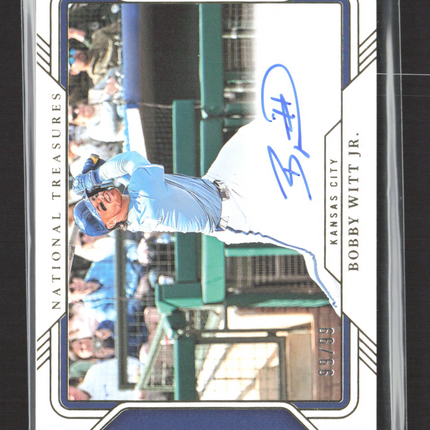 2025 Panini National Treasures Bobby Witt Jr. #FP-BWJ 99/99 Auto