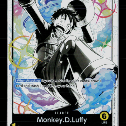 One Piece Monkey.D.Luffy (Parallel) Starter Deck 29: Egghead L • ST29-001 Foil