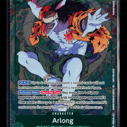 One Piece Card Game Arlong (Dash Pack) Adventure on Kami's Island Rare OP15-023