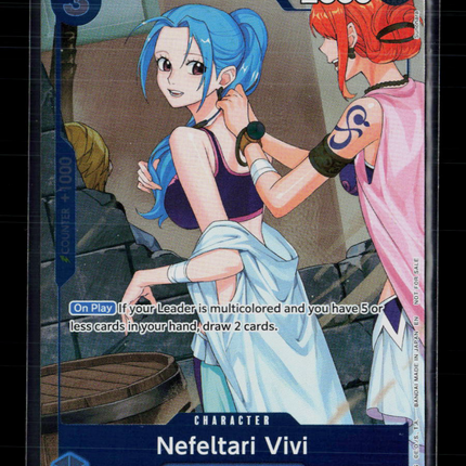 One Piece Nefeltari Vivi Extra Booster: One Piece Heroine's Edition SR EB02-026