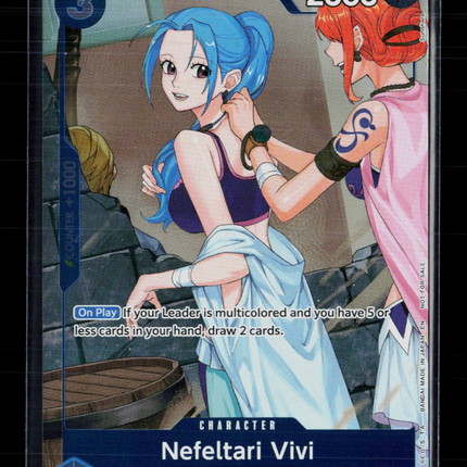 One Piece Nefeltari Vivi Extra Booster: One Piece Heroine's Edition SR EB02-026