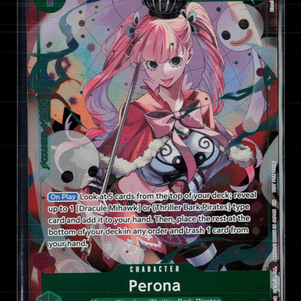 One Piece Perona Extra Booster: One Piece Heroine's Edition R • OP09-034 Foil