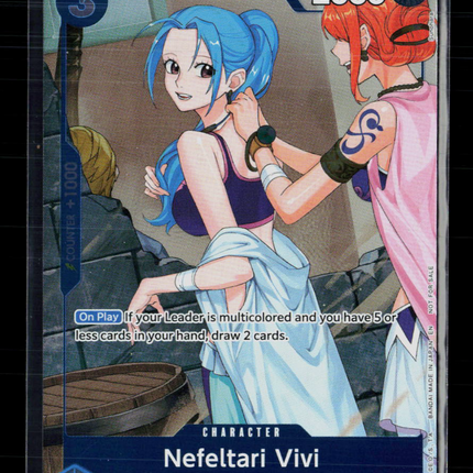 One Piece Nefeltari Vivi Extra Booster: One Piece Heroine's Edition SR EB02-026