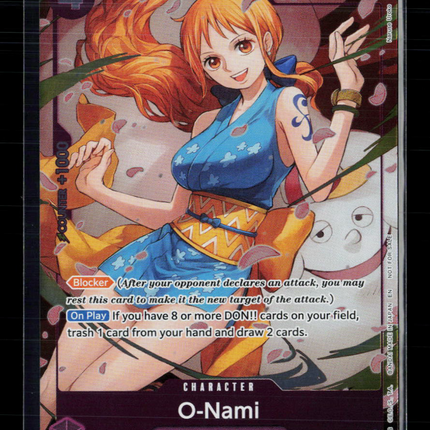 One Piece O-Nami Extra Booster: One Piece Heroine's Edition C • ST18-002 Foil
